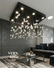 Lithora Chandelier | Doğal Taş Dokulu Özel Tasarım Avize