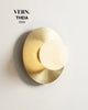 Elara Globe Sconce | Mitolojik Formlu Premium Duvar Apliği
