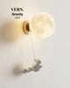 Lunar Climber Sconce | Ay Dokulu Astronot Duvar Apliği