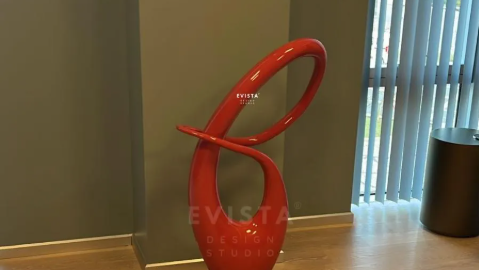 Spiralus 160 | Modern Soyut Spiral Zemin Heykeli