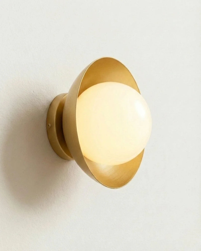 Nivo Globe Sconce | Kase Formlu Renkli Duvar Apliği