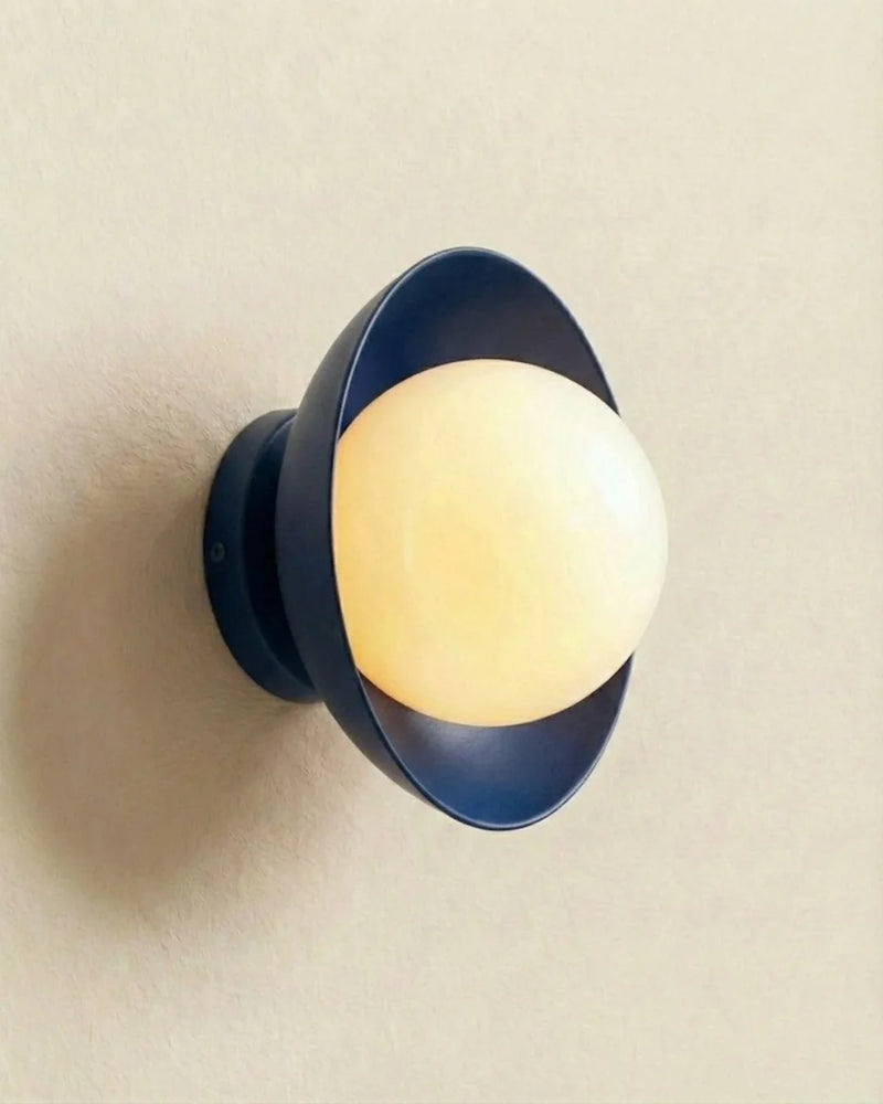Nivo Globe Sconce | Kase Formlu Renkli Duvar Apliği