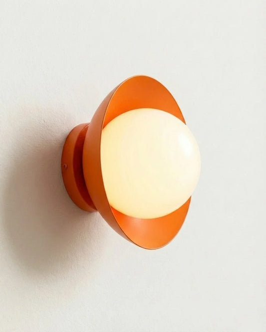 Nivo Globe Sconce | Kase Formlu Renkli Duvar Apliği
