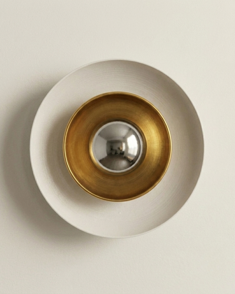 Solenne Wall Sconce | Katmanlı Modern Heykelsi Duvar Apliği