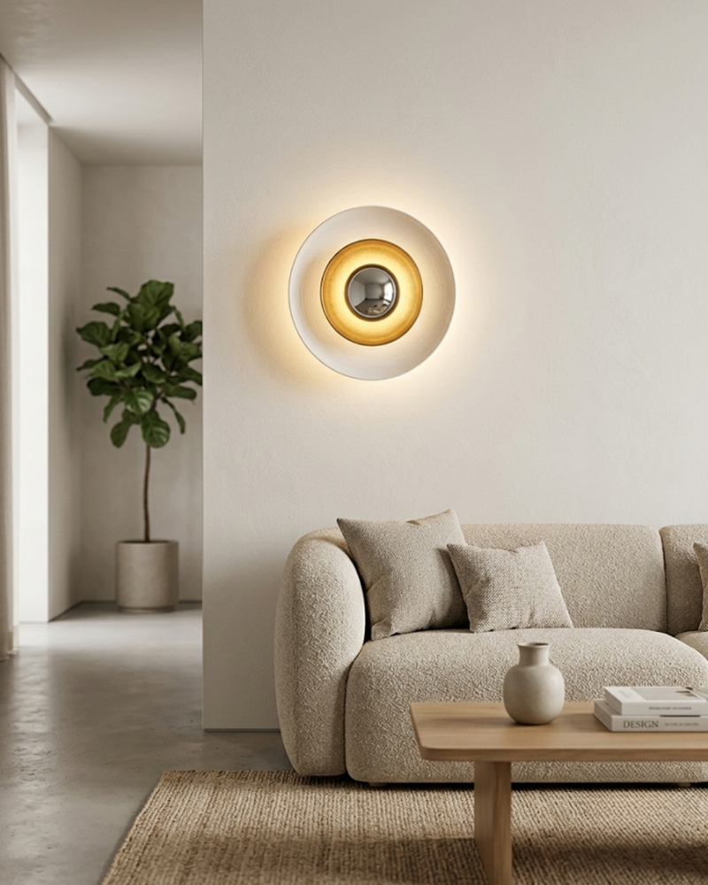Solenne Wall Sconce | Katmanlı Modern Heykelsi Duvar Apliği