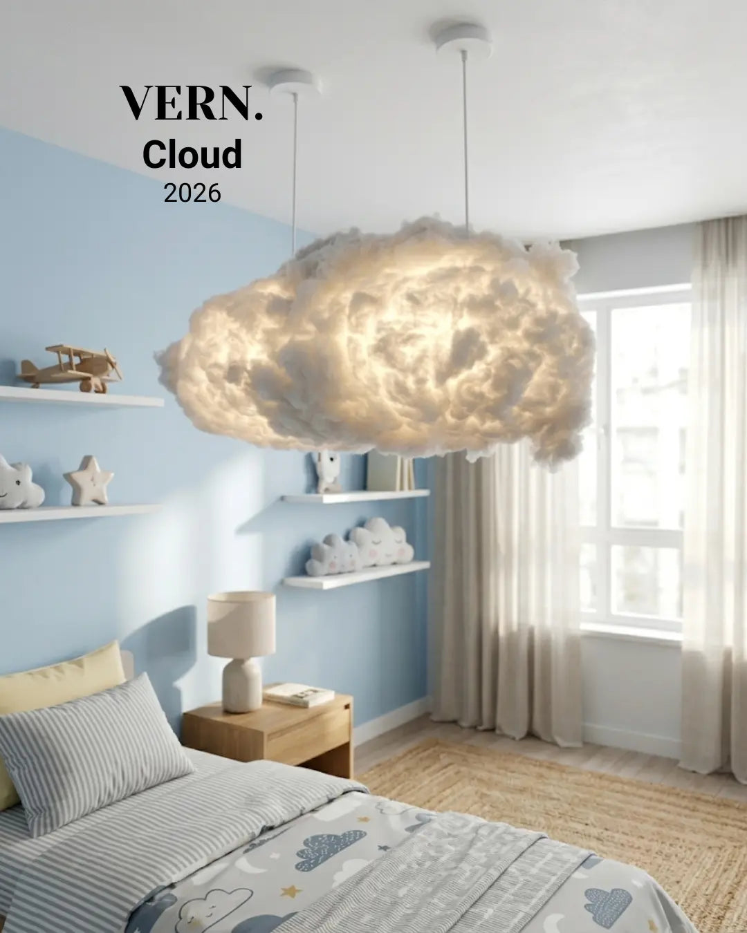 Nimbus Pendant | Bulut Formlu Tasarım Sarkıt Aydınlatma