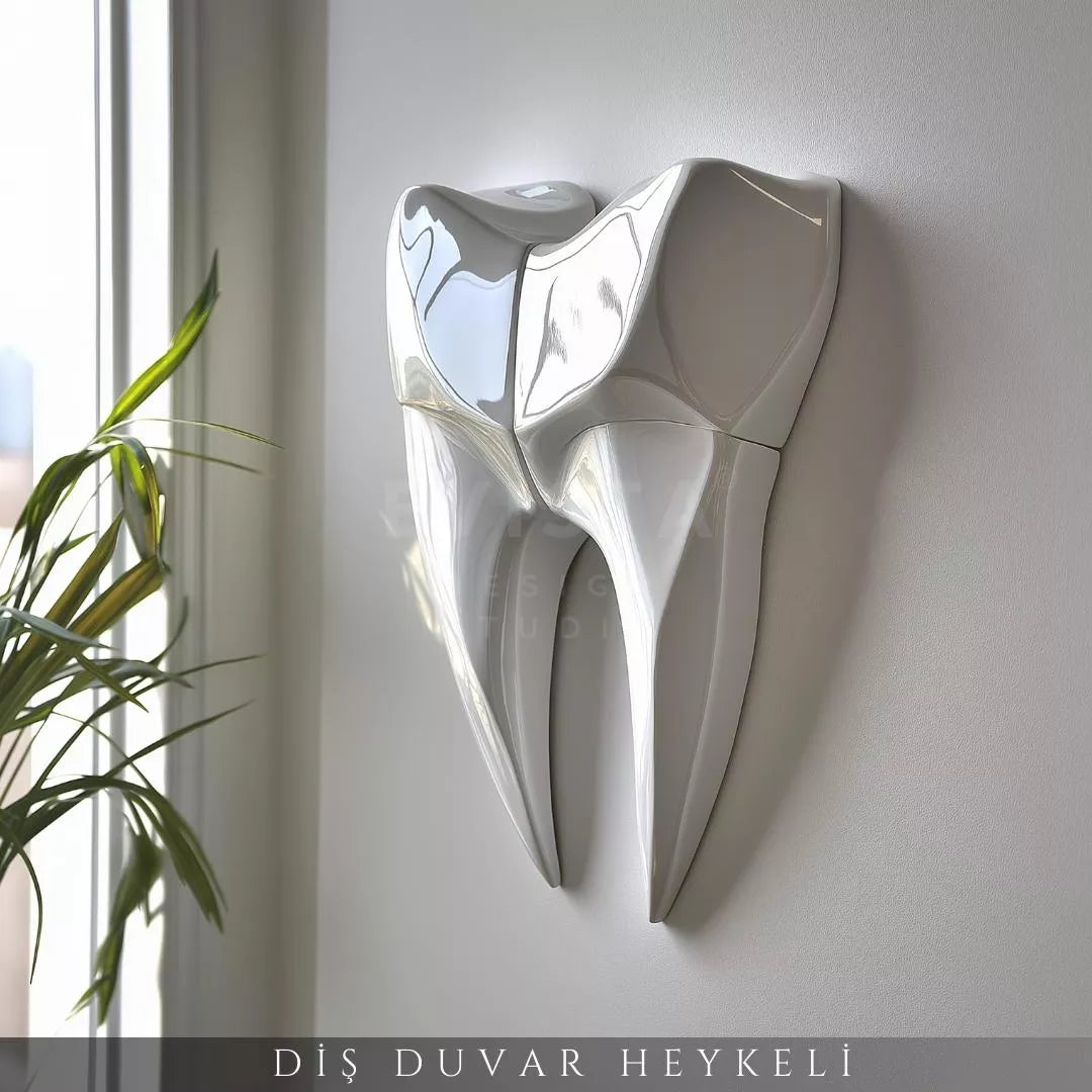 Diş Duvar Heykeli 2