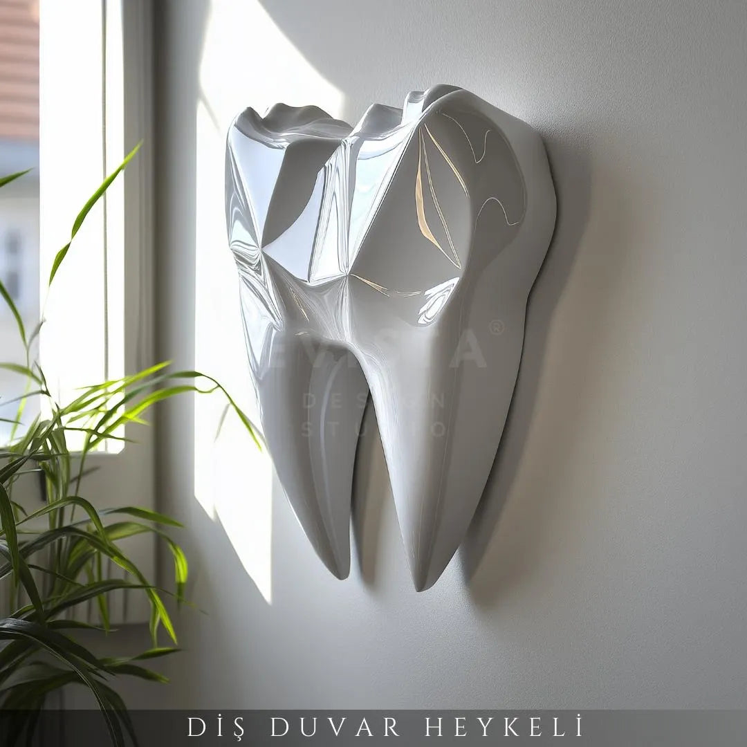 Diş Duvar Heykeli 3