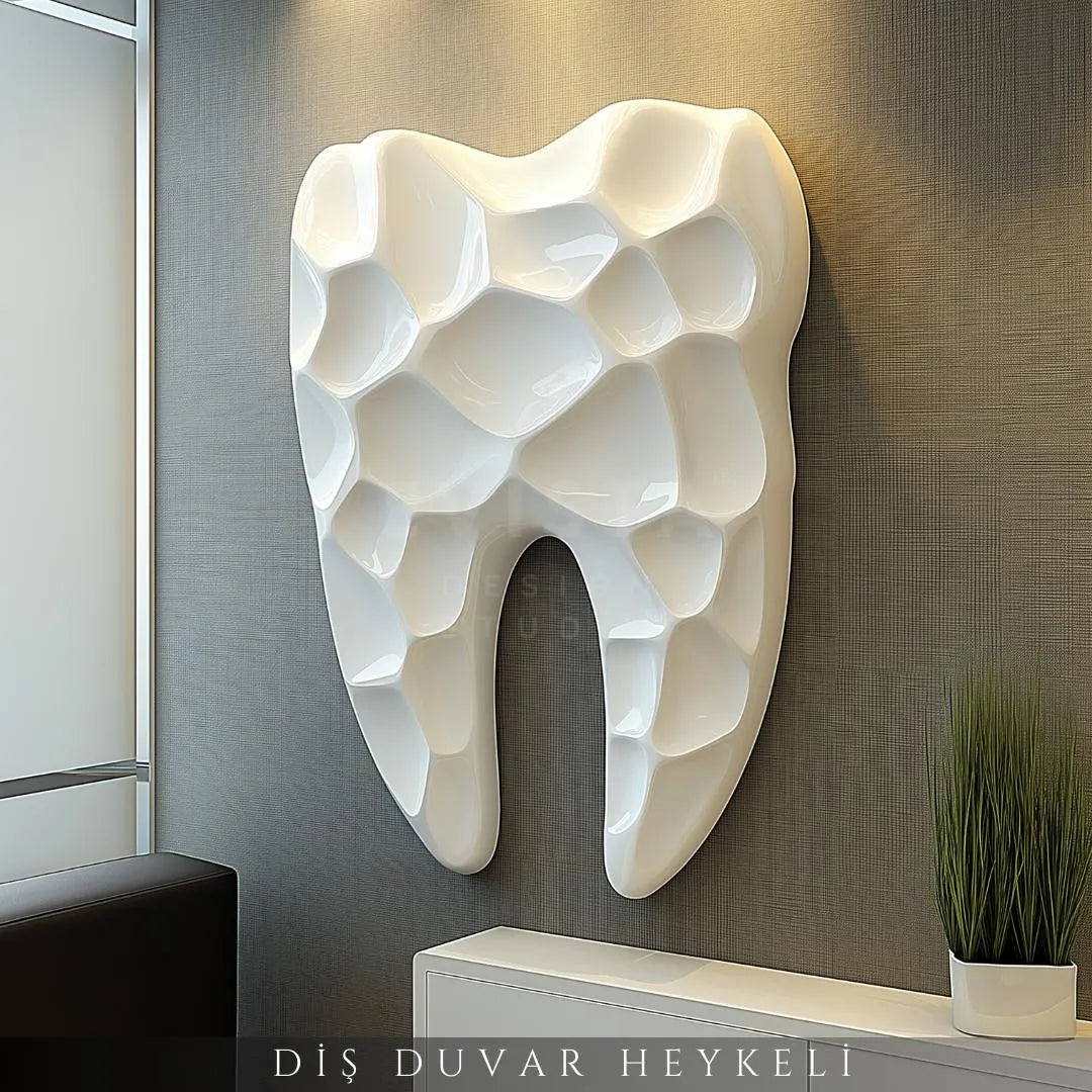 Diş Duvar Heykeli 5