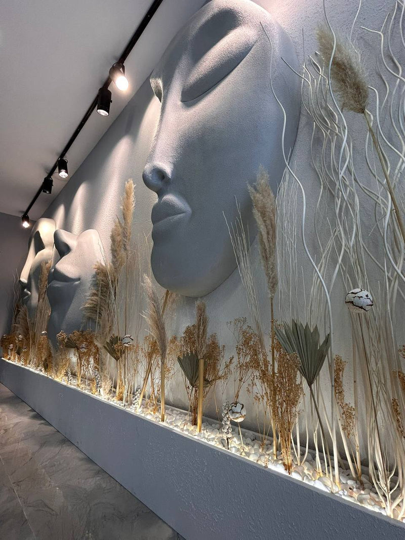 Serenity 300 | Dev Yüz Rölyef Heykel Seti