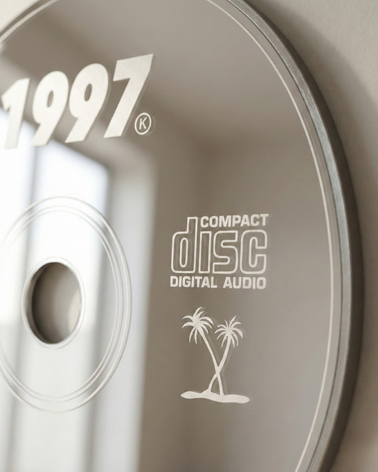 Disc 90 | CD Formlu Dekoratif Duvar Aynası